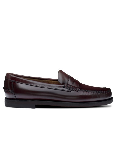 Sebago Dan Po Mocassins Femme Burgundy | Hylton