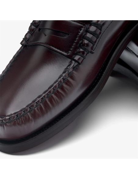 Sebago Dan Po Mocassins Femme Burgundy | Hylton
