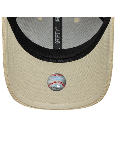 New Era Casquette 9FORTY Cord New York Yankees Beige