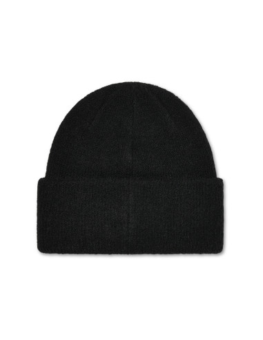 UGG Fuzzy Logo Beanie Bonnet Femme Noir | Hylton