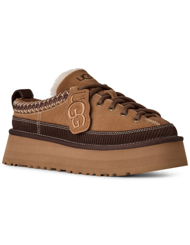 UGG Heritage Lace-Up Slipper Chestnut Femme | Hylton