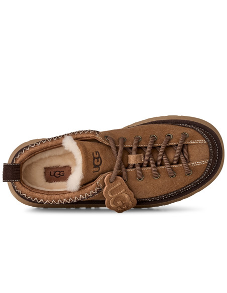 UGG Heritage Lace-Up Slipper Chestnut Femme | Hylton