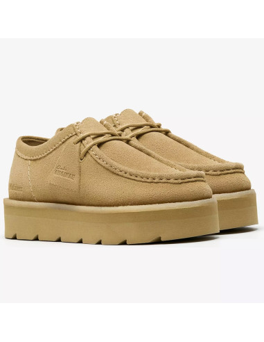 Clarks Meare Walla Femme Maple Suede | Hylton