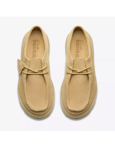 Clarks Meare Walla Femme Maple Suede | Hylton