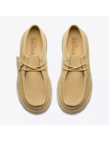 Clarks Meare Walla Femme Maple Suede | Hylton