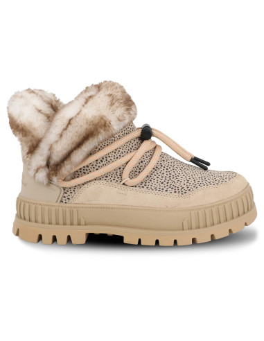 Palladium Pallashock Wld Hiver Beige Femme | Hylton