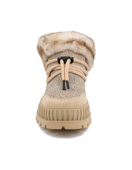 Palladium Pallashock Wld Hiver Beige Femme | Hylton