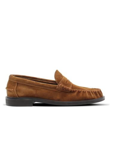 Mocassins Colette Daim Tabaco Marron – Élégance et Style Classique