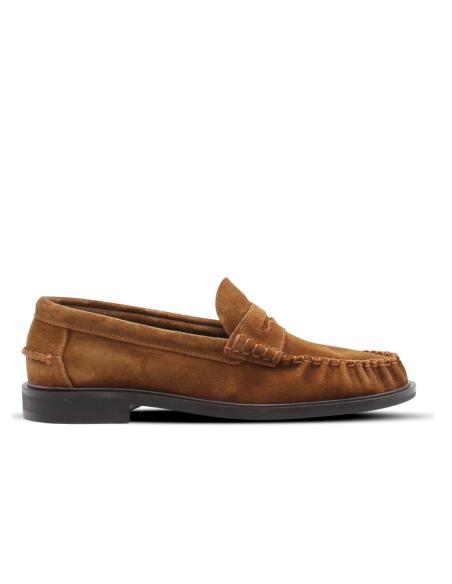 Mocassins Colette Daim Tabaco Marron – Élégance et Style Classique