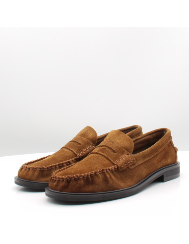 Mocassins Colette Daim Tabaco Marron – Élégance et Style Classique