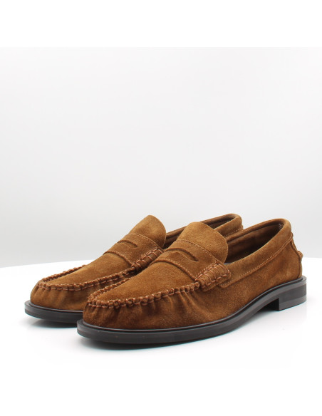 Mocassins Colette Daim Tabaco Marron – Élégance et Style Classique