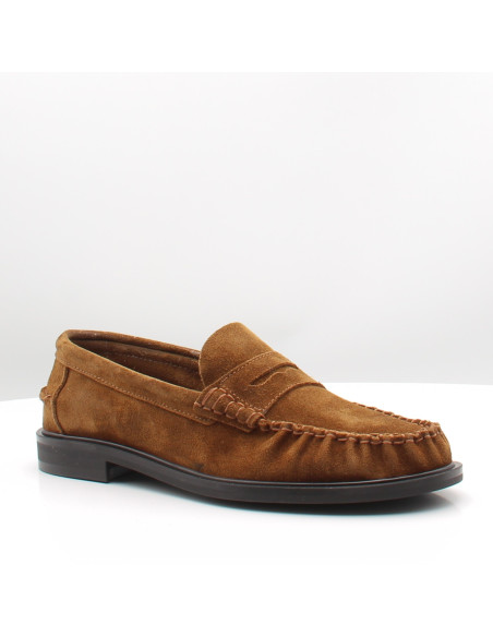 Mocassins Colette Daim Tabaco Marron – Élégance et Style Classique