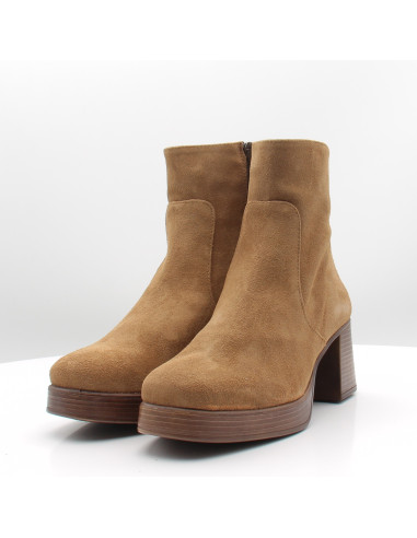 Patricia Miller Bottines à Talons Femme - Suzette Taupe