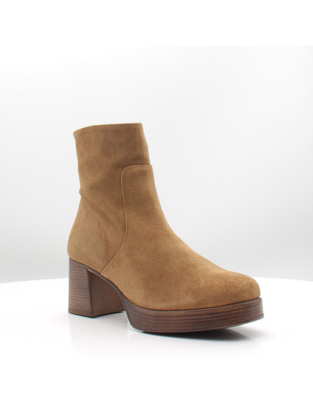 Patricia Miller Bottines à Talons Femme - Suzette Taupe