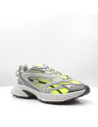 Lacoste Sneakers Homme L003 Neo Shot 2266 Gris/ Jaune – 52SMA0183-71H