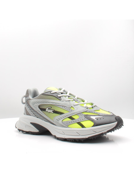 Lacoste Sneakers Homme L003 Neo Shot 2266 Gris/ Jaune – 52SMA0183-71H