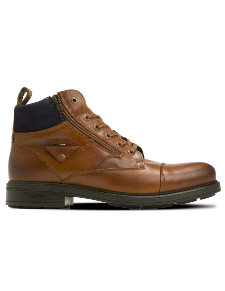 Redskins Country Homme Cognac/Marine – Bottines QO5112P