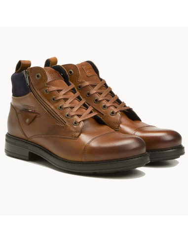 Redskins Country Homme Cognac/Marine – Bottines QO5112P