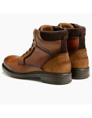 Redskins Corning Homme Tabac/Châtaigne – Bottines Cuir D0069A-LTA