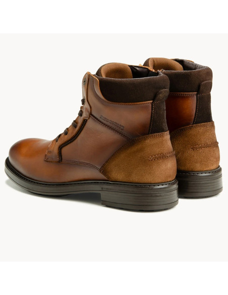 Redskins Corning Homme Tabac/Châtaigne – Bottines Cuir D0069A-LTA