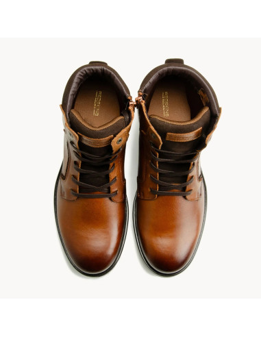 Redskins Corning Homme Tabac/Châtaigne – Bottines Cuir D0069A-LTA