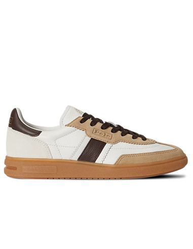 Ralph Lauren Bedford White Classic Camel Femme | Hylton