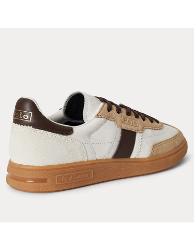 Ralph Lauren Bedford White Classic Camel Femme | Hylton