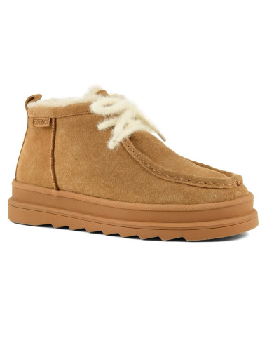 Colors Of California Laced-Up Shoe Tan Femme | Hylton
