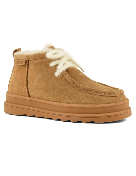 Colors Of California Laced-Up Shoe Tan Femme | Hylton