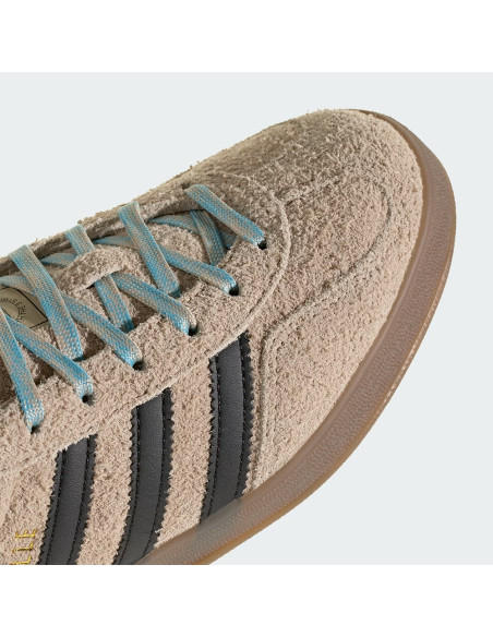 Adidas Sneakers Gazelle Indoor Beige/Noir – Sneakers Femme KJ8315
