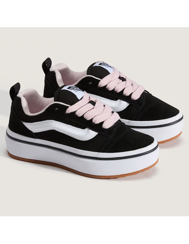 Vans Sneakers Junior Knu Skool Platform Light Noir Rose