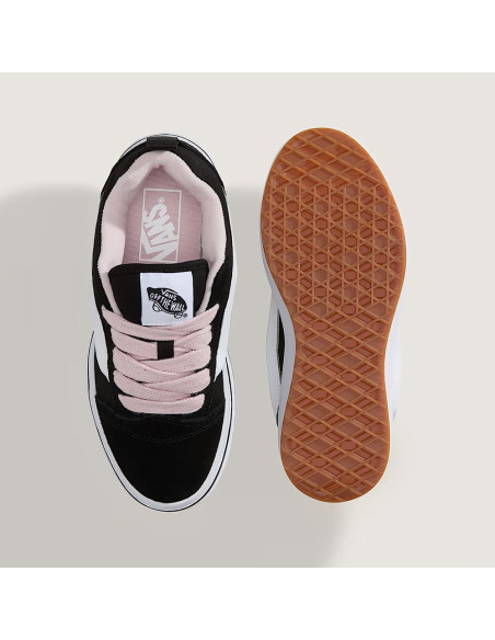 Vans Sneakers Junior Knu Skool Platform Light Noir Rose