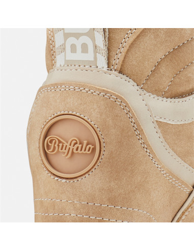 Buffalo Stella Vegan Nubuck Cream Femme | Hylton