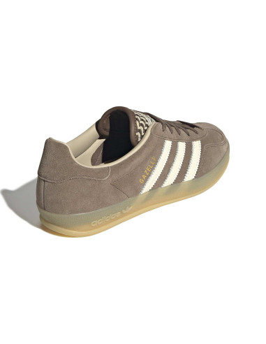 Adidas Sneakers Femme Gazelle Indoor Taupe/Blanc – KI7174