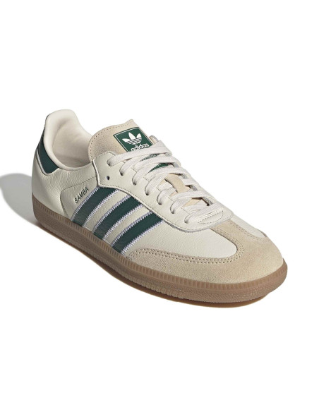 Adidas Samba OG Mixte Cream White/Collegiate Green – KK2277