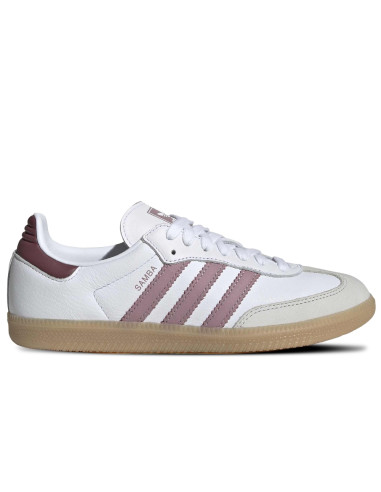 Adidas Samba OG Femme Blanc/Rose Mauve – KJ7516