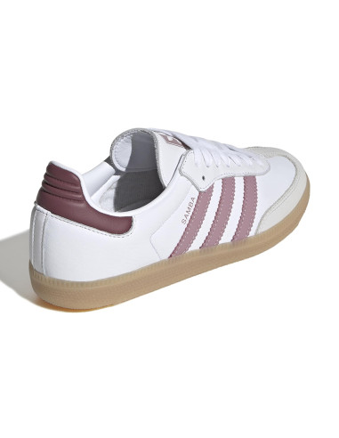Adidas Samba OG Femme Blanc/Rose Mauve – KJ7516