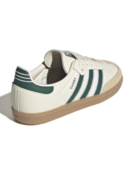 Adidas Samba OG Junior Blanc Crème/Vert – KK0096