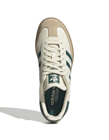 Adidas Samba OG Junior Blanc Crème/Vert – KK0096