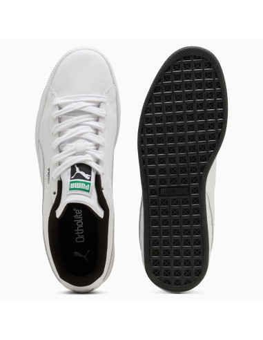 Puma Suede Homme Blanc/Noir – Sneakers Cuir 408467-05