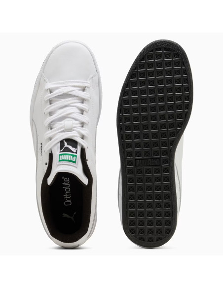 Puma Suede Homme Blanc/Noir – Sneakers Cuir 408467-05