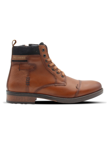 Redskins Bottines Homme Spicy Cognac Navy