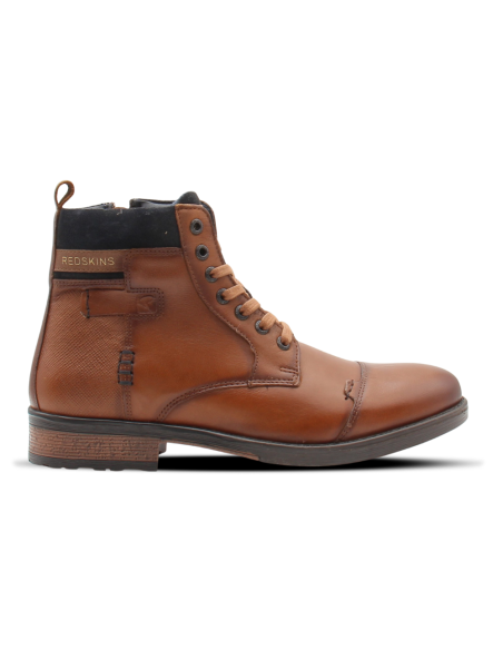 Redskins Bottines Homme Spicy Cognac Navy
