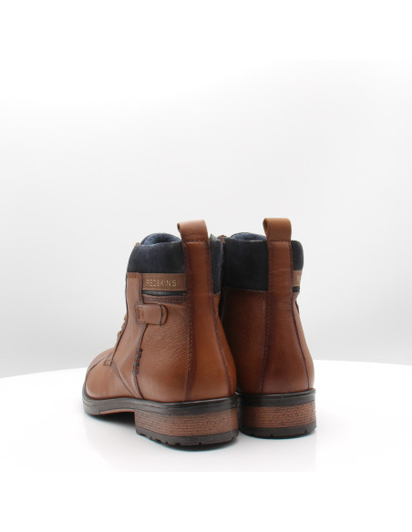 Redskins Bottines Homme Spicy Cognac Navy