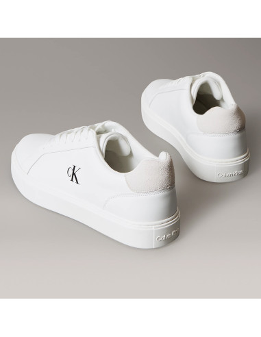 Calvin Klein Classic Cupsole Lace Homme Blanc – YM01435-0K4