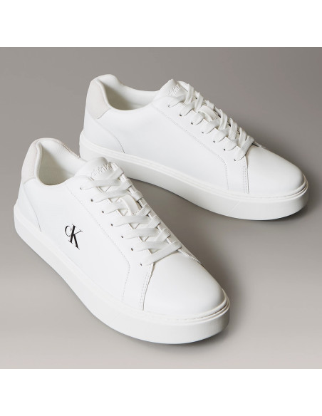 Calvin Klein Classic Cupsole Lace Homme Blanc – YM01435-0K4