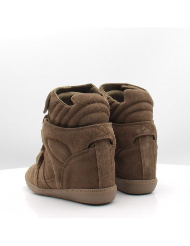 Inuovo Walnut Femme Marron – Baskets Montantes JS4901-SWA