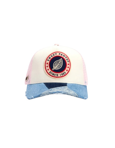 Sweet Pants Patchwork Cap Primer Rose Denim | Hylton