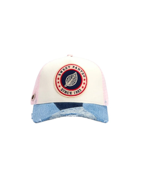 Sweet Pants Patchwork Cap Primer Rose Denim | Hylton