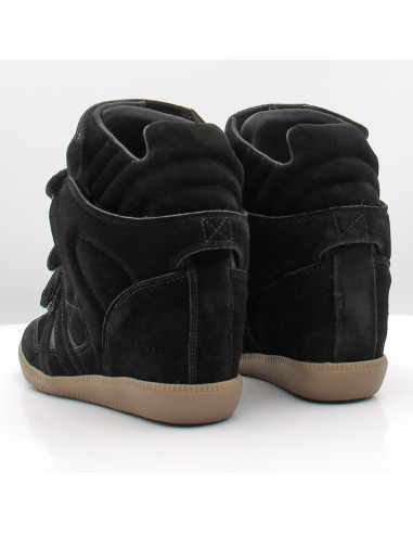 Inuovo JS4901 Femme Noir – Baskets Montantes à Scratch